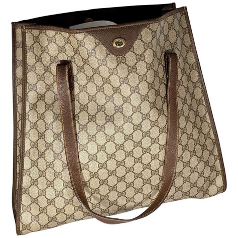 cloth gucci bag|Gucci tote bag vintage.